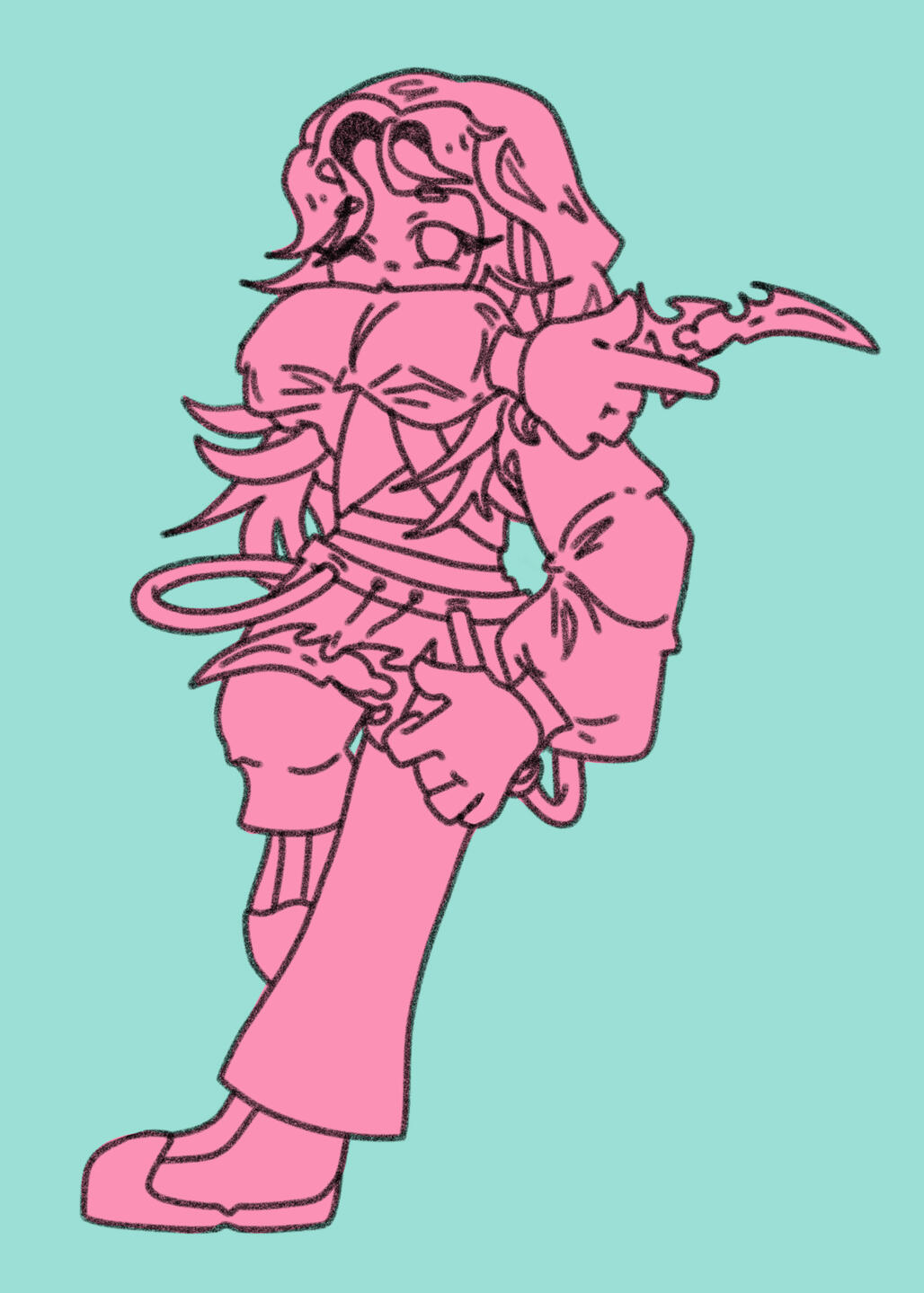 Full-body // Lineart